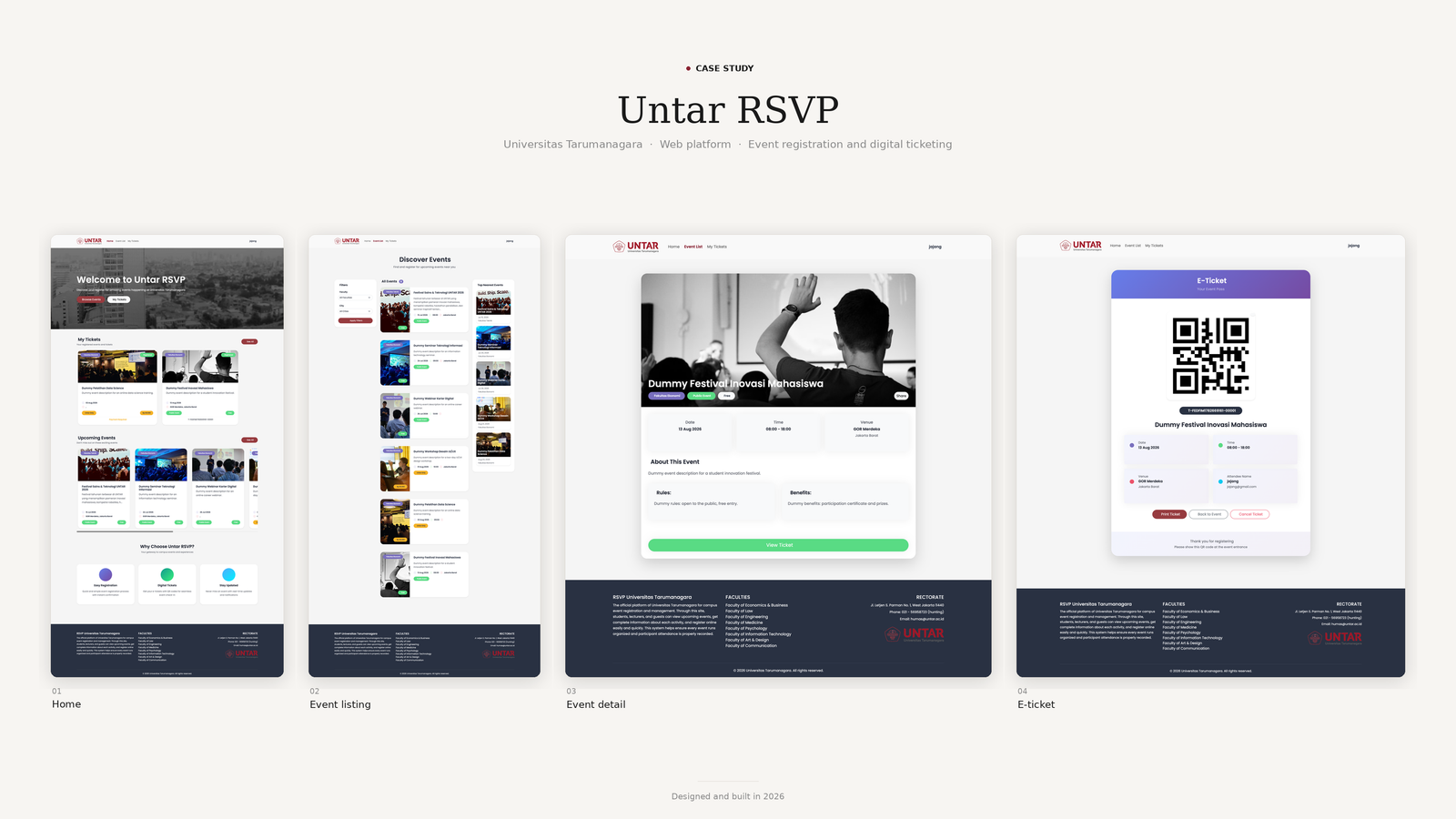 Untar RSVP